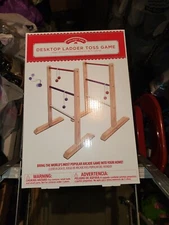 Holiday Time Desktop Ladder Ball Toss Game With 4 Bolas 
