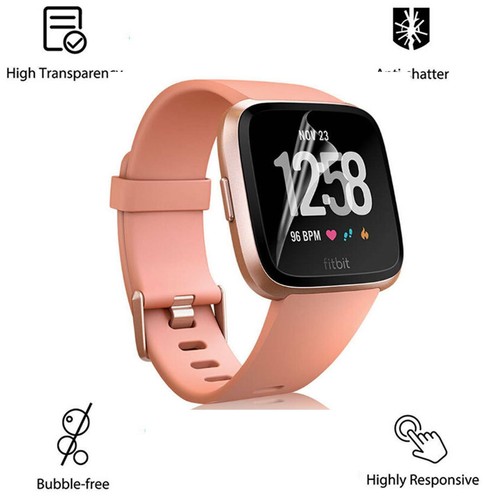COVER COMPLETA Proteggi schermo protezione salvaschermo pellicola salvaschermo per Fitbit Versa 4/Sense 2 - Foto 2 di 3
