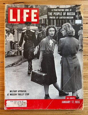 LIFE Magazine January 17, 1955 The People of Russia   Vintage