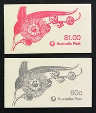 Australia #852a&b Eucalyptus Flowers - 2 booklets - MNH