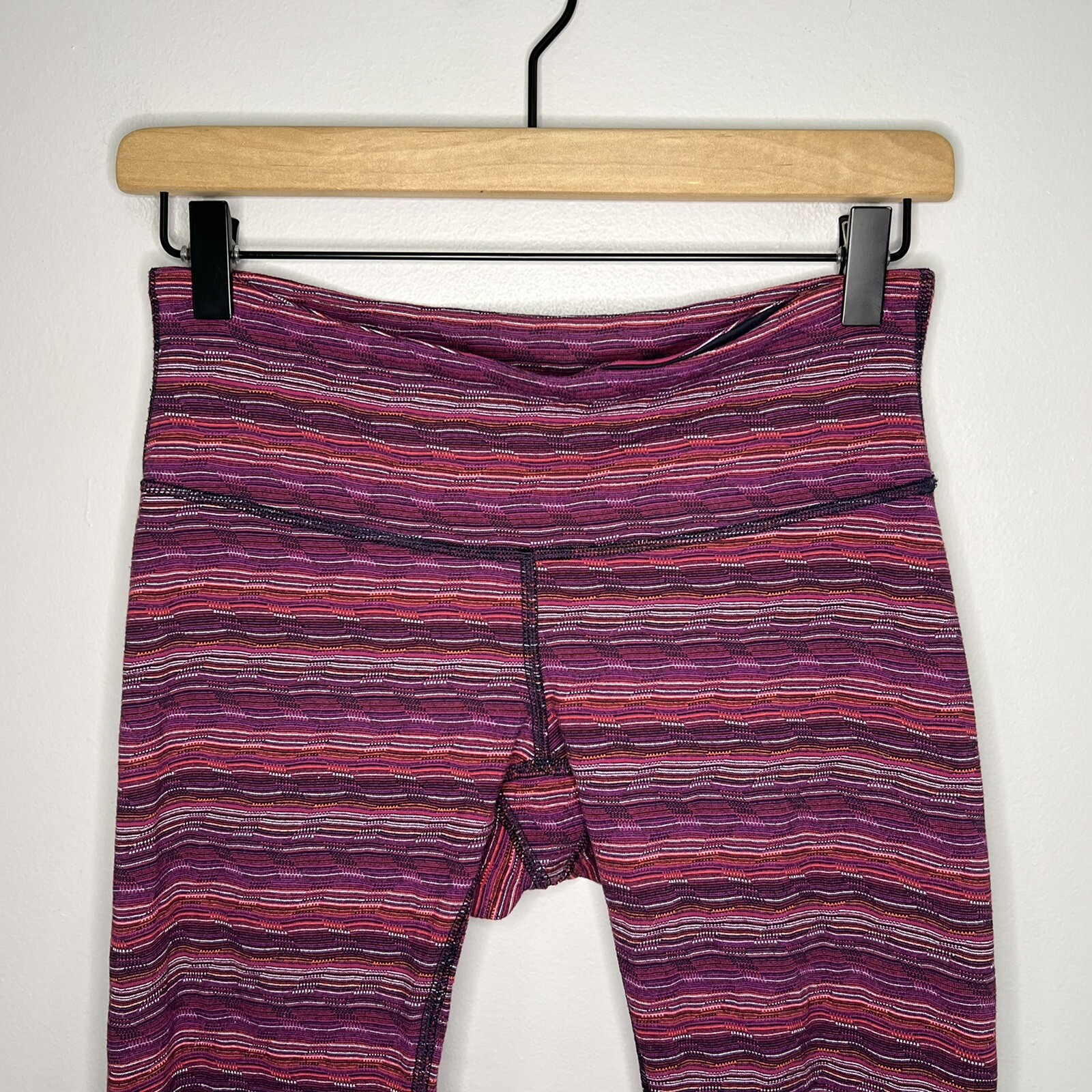 Lululemon Wunder Under Pant III Legging Space Dye Twist Alarming