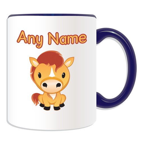 Personalised Gift Horse Mug Money Box Cup Customise Name Tea Coffee Silly Pony - Picture 8 of 20