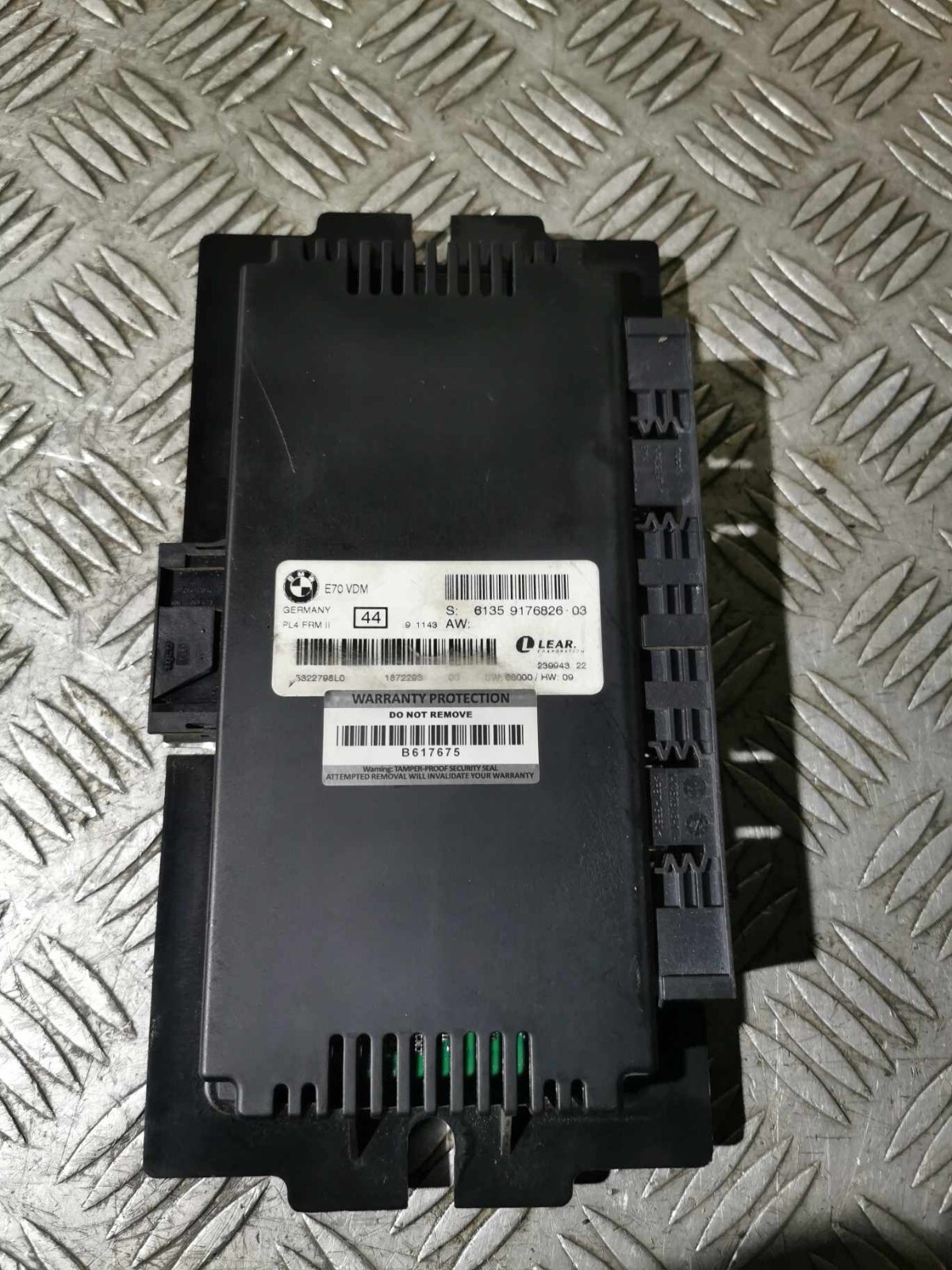 BMW X5 E70 Footwell Light Module Lear Pl4 FRM 9176826 for sale