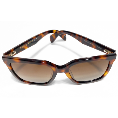 Rag & Bone RNB 1018/S Brown Polarized Square Havana  display picture 3
