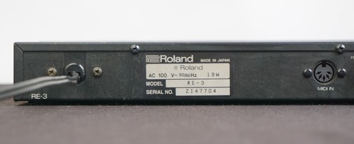 Roland RE-3 Space Echo / Digital Echo 1U Rack Mount Effects Unit - 100V - Picture 16 of 21