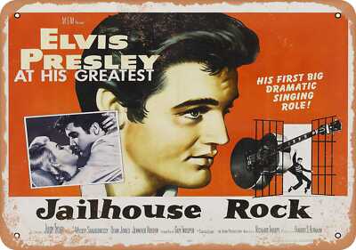 METAL SIGN - Jailhouse Rock (1957) 2 - Vintage Look