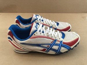 Asics Hyper MD Spike Rojo/Blanco/Bluetrack Botines para mujer Talla 8 | eBay
