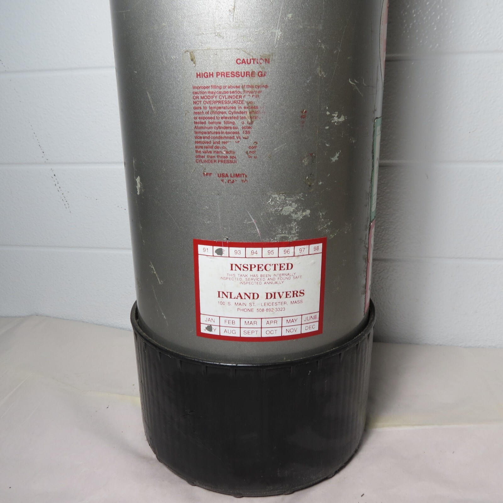 Luxfer Aluminum 3000S80 Scuba Tank P176852 eBay