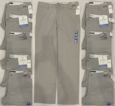 Dockers D2 Easy Khaki Straight Fit Flat Front Mens Pants