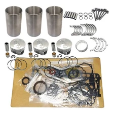 Overhaul Rebuild Kit Piston Assembly +0.5mm for Kubota Engine D902