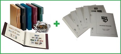 Lindner 442 10 1124V French Polynesia Stock Album 2010 2021