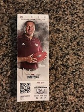 2017 MISSISSIPPI STATE VS CHARLESTON SOUTHERN COLLEGE FOOTBALL TICKET STUB 9/2
