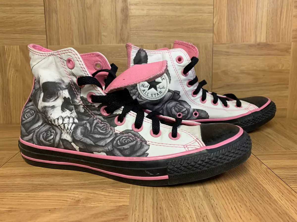 Converse skull sneakers deals