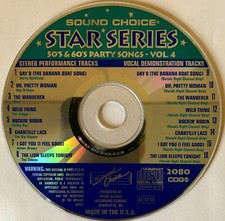 SOUND CHOICE STAR SERIES - 50's  60's PARTY - SC2080 - JAMES BROWN, ROY ORBISON