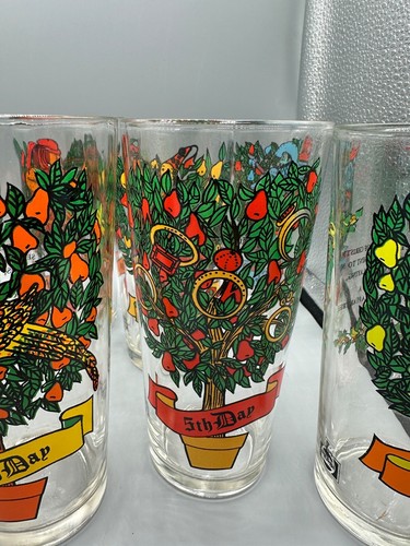 Vasos de vidrio vintage Anchor Hocking Pepsi 12 días de Navidad TÚ ELIGES - Imagen 6 de 13