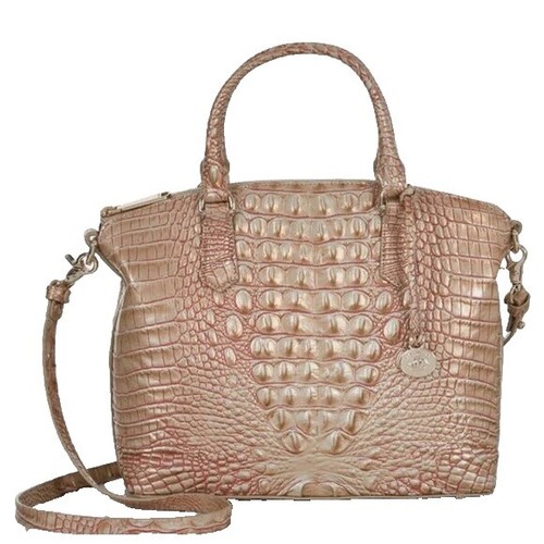 Brahmin Duxbury Satchel Chamber BRAHMIN Colorful Crocodile Embossed Satchel main image 3