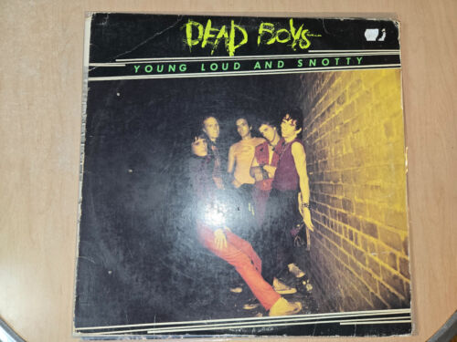 Dead Boys Young Loud and Snotty Punk LP Stiv Bators