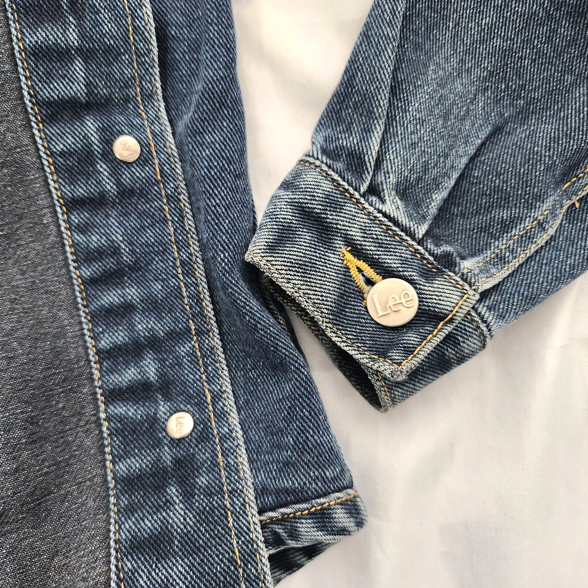 Vintage Lee Sanforized Union Made Denim Jacket 23337 Women Vintage Lee Sanforized Union Made Denim Jacket 23337 Women