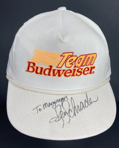 Vintage Team Budweiser Racing Hat 