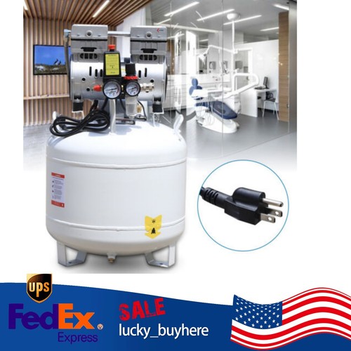750WSilent Noiseless Air Compressor Oilless Dental Medical Air Compressor Device