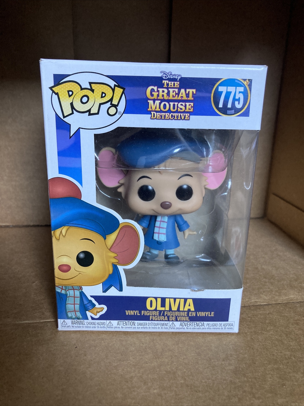Funko Pop Disney 775 The Great Mouse Detective Olivia Nuevo/Embalaje Original Distribuidor 100% ✅