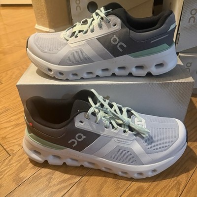 ON Cloudrunner 2 Glacier Sage Sneakers Shoes Men s Size 12.5 Comfort Walking