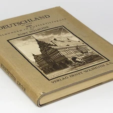 Germany 1920s Photo Book w/304 photo gravure Dresden Frankfurt Heidelberg Munich