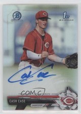 2017 Bowman Draft Chrome Pick Refractor 249/499 Cash Case #CDA-CC Auto 0c6