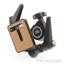 Bogen Manfrotto 3028 3 Way Pan Tilt 3D Tripod Head EXC