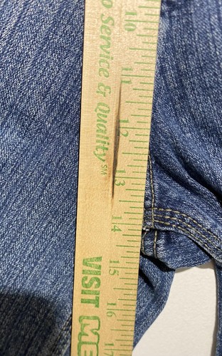 Pantalones Cortos Vintage La Meca Para Hombres 40 Se Ajusta 38 x 14.5 Denim Carpintero Sueltos Utilidad Años 90 Y2K - Imagen 7 de 10