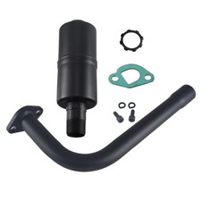 Exhaust Pipe Muffler For Predator 196cc 212cc Honda GX160 GX200 6.5HP Go Kart