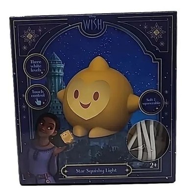Disney Wish Star Squishy Light Dimmable LED Touch Control Night Light Lamp sh