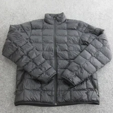 REI Co-op 650 Down Jacket Mens Small Black Packable Puffer Insulated Coat