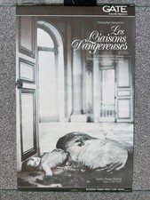 1987 'Dangerous Liaisons' by Christopher Hampton Dublin Gate Theatre poster