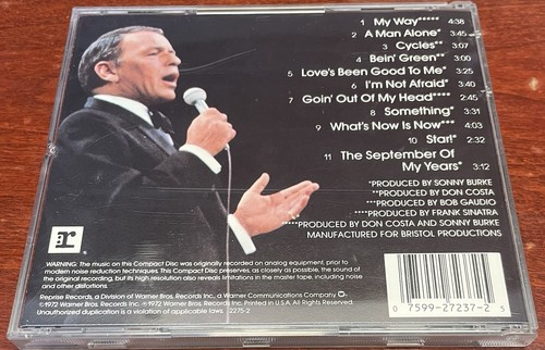 Frank Sinatra - Greatest Hits, Vol. 2 CD 11 Tracks VERY GOOD - Picture 3 of 3