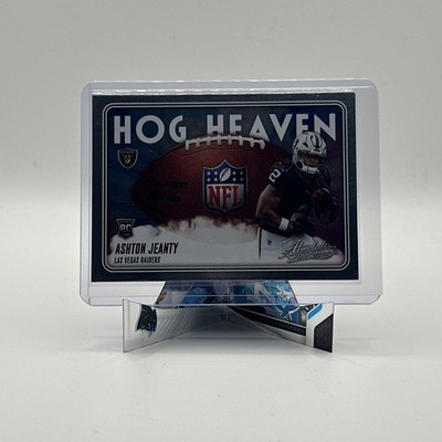 2025 Panini Absolute Ashton Jeanty Hog Heaven #HH-AJY Las Vegas Raiders RC