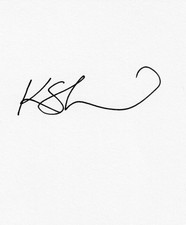JAMES BOND AUTHOR - Kim Sherwood - Signed Bookplate