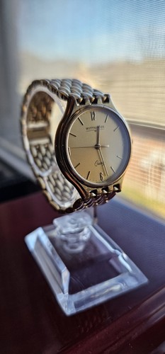 Wittnauer Swiss Made Quartz Gold Plated Men's Midsize Watch - Bild 7 von 15