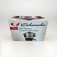 Schumacher 12 Volt Electric Saucepan For Camp Car Truck RV Boat Travel Open Box