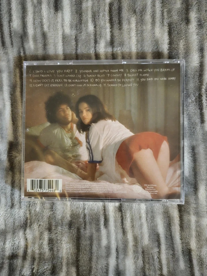 Selena Gomez + Benny Blanco Signed - I Said I Love You First CD + Signed Card Foto 2 de 3