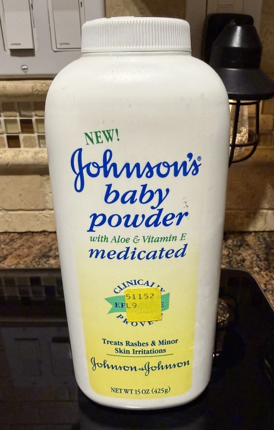 Johnson’s Medicated Baby Powder 15 ounce bottle