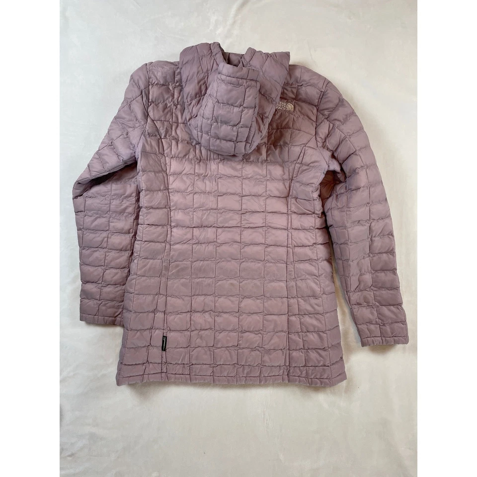 Chaqueta Parka con Capucha Aislada Thermoball The North Face Niñas Talla Lila Foto 2 de 4