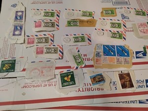 33 Mexico,Costa Rica, Guatemala, Canal Zone Postage Stamps Postmarked Vg