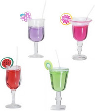 4 Pcs Miniature Dollhouse Juice and Wine Bottle Set   Resin Cocktail Cups, Simul
