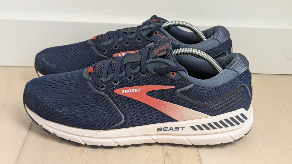 Brooks Beast 20 Shoes Sneakers Mens Size 12 D Comfort Running Blue  1103271D480