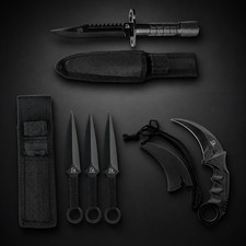 Falcon 3 Piece With Nylon Sheaths