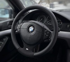 Bmw E39 E38 M5 Steering Wheel Alcantara New Leather M Stitching M-tech Stage 2 Bmw E39 E38 M5 Steering Wheel Alcantara New Leather M Stitching M-tech Stage 2
