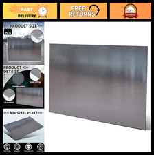 24"x36" A36 Carbon Steel Sheet 0.08" Thick 14 Gauge Hot Rolled Plate for Auto, F