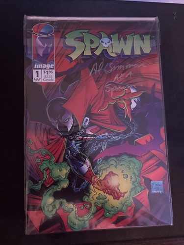 Spawn #1 Signed By Al Simmons Image Comics, May 1992 NM | eBay