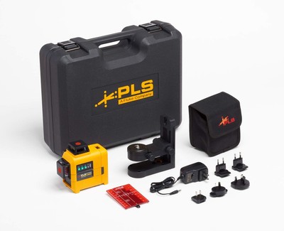 3X360 Red line laser level kit w/RBP5, Case, and L-Bracket